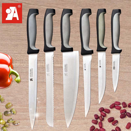 A BRAND Kitchen Knives Chef Slicing Bread Paring Utility Knife 8 6 5 3.5 Inch High Quality Stainless Steel Kitchen Cooking Tool
