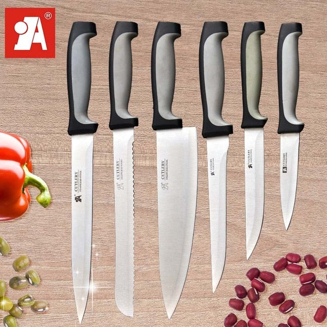 A BRAND Kitchen Knives Chef Slicing Bread Paring Utility Knife 8 6 5 3.5 Inch High Quality Stainless Steel Kitchen Cooking Tool